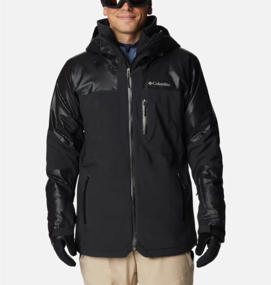 Куртка SNOW SLAB BLACK DOT 2008071-010 Columbia S Чорний 2008071-010 фото 1 — інтернет-магазин Tapok