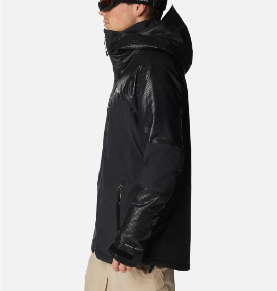 Куртка SNOW SLAB BLACK DOT 2008071-010 Columbia S Чорний 2008071-010 фото 2 — інтернет-магазин Tapok