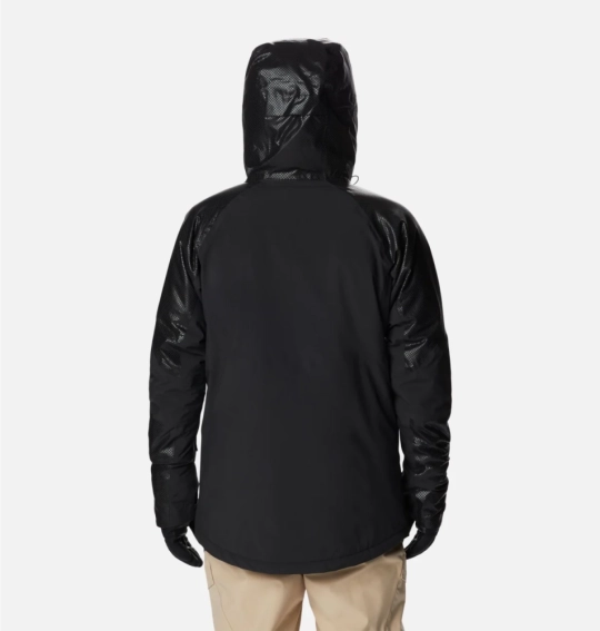 Куртка SNOW SLAB BLACK DOT 2008071-010 Columbia S Чорний 2008071-010 фото 3 — інтернет-магазин Tapok