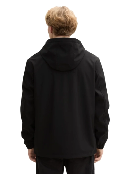 Куртка softshell jacket 1043829-29999 Tom Tailor L Черный 1043829-29999 фото 2 — интернет-магазин Tapok