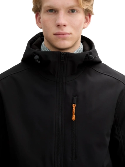 Куртка softshell jacket 1043829-29999 Tom Tailor L Черный 1043829-29999 фото 3 — интернет-магазин Tapok