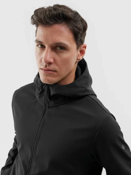 Куртка Softshell Jacket M283 4FWAW24TSOFM283-20S 4F M Черный 4FWAW24TSOFM283-20S фото 3 — интернет-магазин Tapok