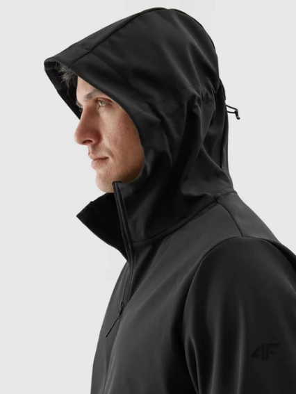 Куртка Softshell Jacket M283 4FWAW24TSOFM283-20S 4F M Черный 4FWAW24TSOFM283-20S фото 4 — интернет-магазин Tapok