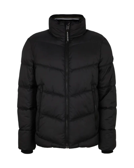 Куртка sporty puffer jacket 1032482-29999 Tom Tailor M Чорний 1032482-29999 фото 5 — інтернет-магазин Tapok