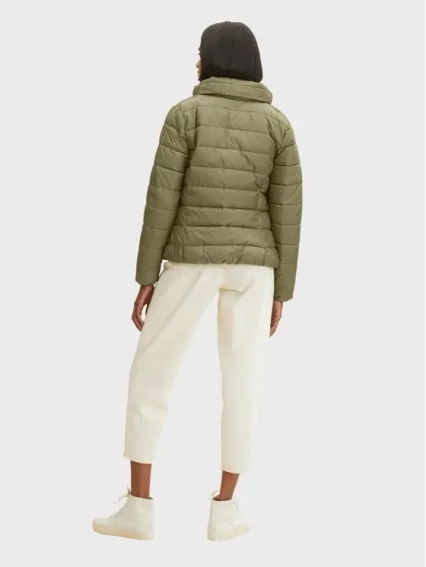 Куртка ultra lightweight jacket 1031313-10905 Tom Tailor L Хакі 1031313-10905 фото 3 — інтернет-магазин Tapok