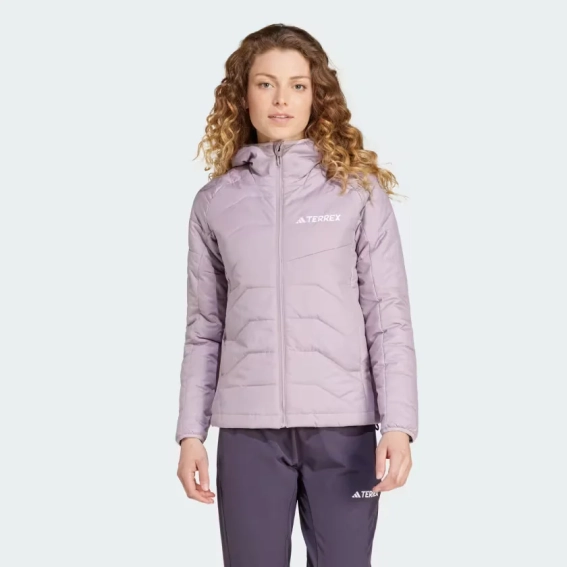 Куртка W MT INS HO JKT IM8198 Adidas L Бузковий IM8198 фото 1 — інтернет-магазин Tapok