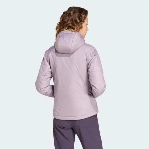 Куртка W MT INS HO JKT IM8198 Adidas L Бузковий IM8198 фото 3 — інтернет-магазин Tapok