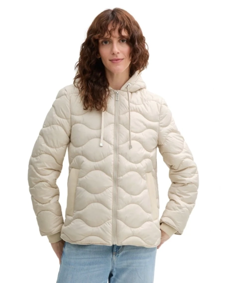 Куртка women&#39;s jacket 1044399-29517 Tom Tailor L Кремовый 1044399-29517 фото 1 — интернет-магазин Tapok