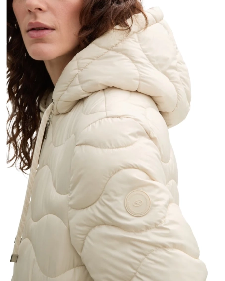 Куртка women&#39;s jacket 1044399-29517 Tom Tailor L Кремовый 1044399-29517 фото 3 — интернет-магазин Tapok