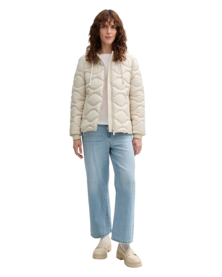 Куртка women&#39;s jacket 1044399-29517 Tom Tailor L Кремовый 1044399-29517 фото 4 — интернет-магазин Tapok