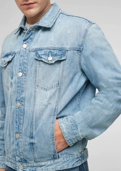 Куртка джинсовая 13.1Q1.51.2934-53Z4 s.Oliver M Голубой 13.1Q1.51.2934-53Z4 фото 2 — интернет-магазин Tapok