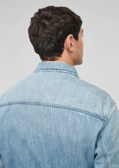 Куртка джинсовая 13.1Q1.51.2934-53Z4 s.Oliver M Голубой 13.1Q1.51.2934-53Z4 фото 4 — интернет-магазин Tapok