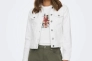 Куртка джинсовая ONLTIA DNM JACKET COL PIM NOOS 15177238-White ONLY 36 Белый 15177238-White Фото 1