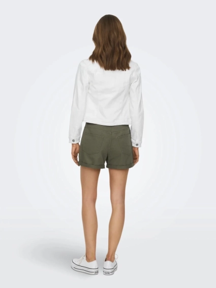 Куртка джинсовая ONLTIA DNM JACKET COL PIM NOOS 15177238-White ONLY 36 Белый 15177238-White фото 2 — интернет-магазин Tapok