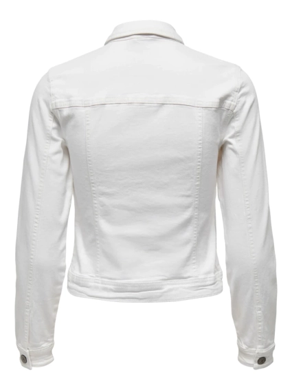 Куртка джинсовая ONLTIA DNM JACKET COL PIM NOOS 15177238-White ONLY 36 Белый 15177238-White фото 5 — интернет-магазин Tapok