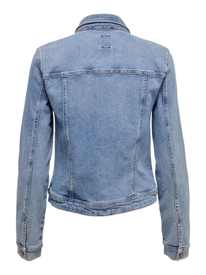 Куртка джинсовая ONLWESTA LIFE LS DNM JACKET CC PIM100221 15192447-Light Blue Denim ONLY 34 Голубой 15192447-Light Blue Denim фото 5 — интернет-магазин Tapok