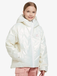 Куртка для девочек 123791FLA-01 FILA 134-140 (140) Кремовая 123791FLA-01