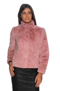 Куртка из искусственного меха ONLVIDA FAUX FUR JACKET OTW NOOS 15160013-Dusty Rose ONLY L Розовый 15160013-Dusty Rose