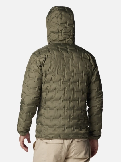 Куртка пухова Delta Ridge™ II Down Hooded Jacket 2086221CLB-397 Columbia S Хакі 2086221CLB-397 фото 3 — інтернет-магазин Tapok