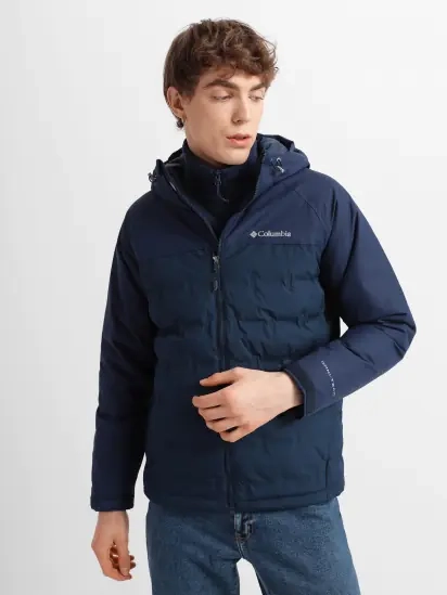 Куртка пухова Grand Trek™ Down Jacket 1864526CLB-464 Columbia S (46) Темно-синій 1864526CLB-464 фото 1 — інтернет-магазин Tapok