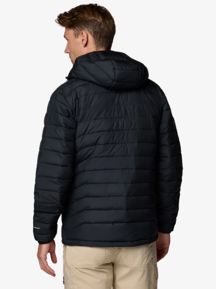 Куртка утеплена Powder Lite™ II Jacket Hooded 2086941CLB-010 Columbia S (46) Чорний 2086941CLB-010 фото 3 — інтернет-магазин Tapok