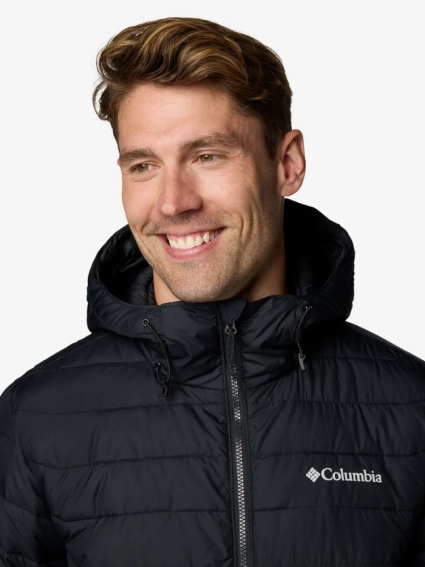Куртка утеплена Powder Lite™ II Jacket Hooded 2086941CLB-010 Columbia S (46) Чорний 2086941CLB-010 фото 4 — інтернет-магазин Tapok
