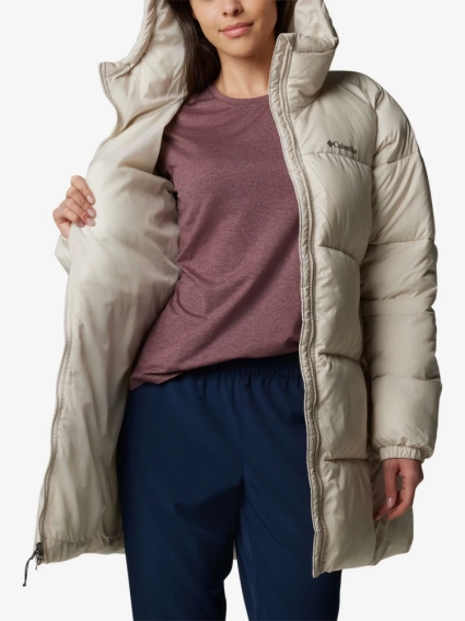 Куртка утеплена Puffect™ II Mid Jacket Hooded 2088471CLB-278 Columbia XS (42) Бежевий 2088471CLB-278 фото 5 — інтернет-магазин Tapok