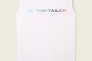 Майка Tanktop with logo print 1041866ХХ20000 Tom Tailor L Белый 1041866ХХ20000 Фото 4