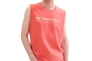 Майка Tanktop with logo print 1041866ХХ26202 Tom Tailor L Коралловый 1041866ХХ26202 Фото 1