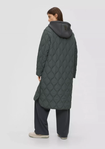 Пальто 2133095.7909 s.Oliver 34 Хаки 2133095.7909 фото 3 — интернет-магазин Tapok
