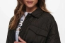 Пальто ONLTANZIA LONG QUILTED SHACKET CC OTW 15228453-Black ONLY M Чорний 15228453-Black Фото 3