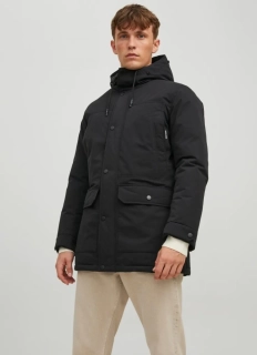 Парка JJWINNER PARKA NO FUR 12218773-Black Jack&amp;Jones L Черный 12218773-Black