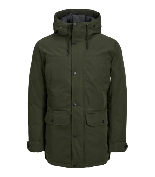 Парка JJWINNER PARKA NO FUR 12218773-Rosin Jack&Jones L Хакі 12218773-Rosin фото 5 — інтернет-магазин Tapok