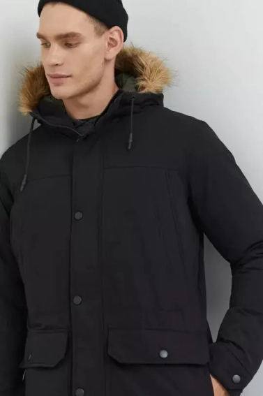 Парка PKTBPR WIND PARKA JACKET 12213212-Black Jack&amp;Jones L Черный 12213212-Black фото 3 — интернет-магазин Tapok