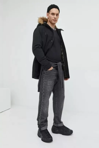 Парка PKTBPR WIND PARKA JACKET 12213212-Black Jack&amp;Jones L Черный 12213212-Black фото 5 — интернет-магазин Tapok