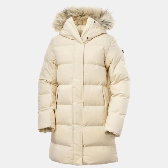 Парка W BLOSSOM PUFFY PARKA 53624-034 HELLY HANSEN L Кремовый 53624-034 фото 6 — интернет-магазин Tapok