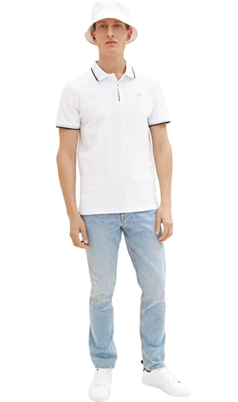 Поло 1036961-20000 Tom Tailor L Білий 1036961-20000 фото 4 — інтернет-магазин Tapok