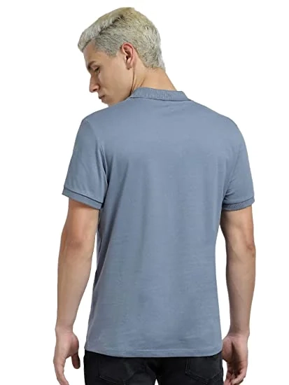 Поло JJANDY POLO SS 12223714-Flint Stone-Print:SMALL scale Jack&amp;Jones M Голубой 12223714-Flint Stone-Prin фото 4 — интернет-магазин Tapok