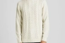 Пуловер JJCRAIG KNIT CREW NECK 12189968-Cloud Dancer Jack&amp;Jones S Белый 12189968-Cloud Dancer Фото 1