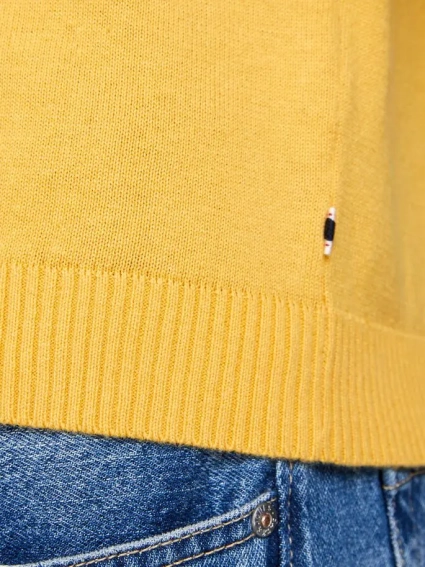 Пуловер JJEBASIC KNIT CREW NECK NOOS 12137190-Golden Orange Jack&Jones S Жовтий 12137190-Golden Orange фото 4 — інтернет-магазин Tapok