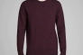 Пуловер JJEBASIC KNIT CREW NECK NOOS 12137190-Port Royale Jack&amp;Jones XXL Бордовый 12137190-Port Royale-Deta Фото 1