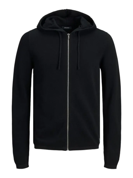 Пуловер JJEHILL KNIT CARDIGAN NOOS 12190154-Black Jack&amp;Jones S Черный 12190154-Black фото 5 — интернет-магазин Tapok