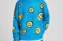 Пуловер JORSMILE KNIT CREW NECK KA KNT21 12206857-Hawaiian Ocean-Fit:WIDE Jack&Jones M Блакитний 12206857-Hawaiian Ocean-F Фото 1