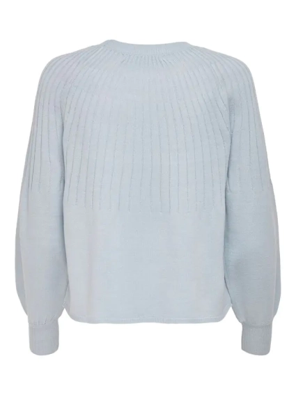 Пуловер ONLAMALIA L/S PULLOVE 15219325 Blue Fog ONLY XS Голубой 15219325BlueFog фото 2 — интернет-магазин Tapok