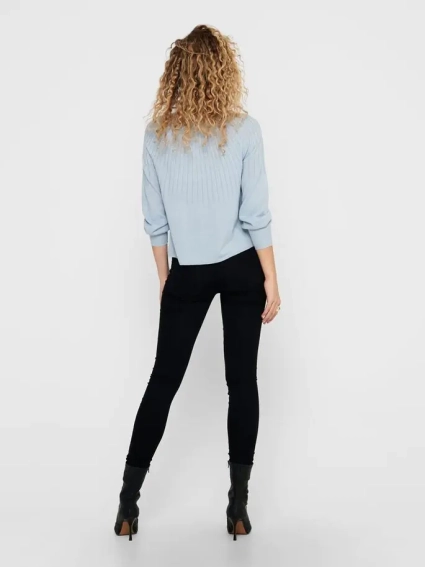Пуловер ONLAMALIA L/S PULLOVE 15219325 Blue Fog ONLY XS Голубой 15219325BlueFog фото 5 — интернет-магазин Tapok