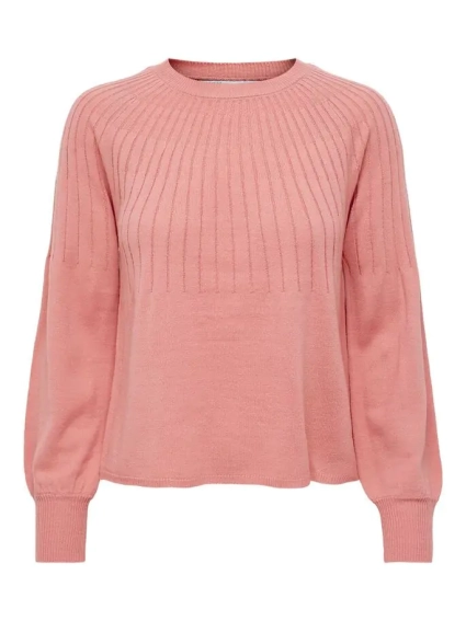 Пуловер ONLAMALIA L/S PULLOVER CC KNT 15219325 Blush ONLY M Розовий 15219325Blush фото 1 — інтернет-магазин Tapok