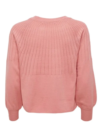 Пуловер ONLAMALIA L/S PULLOVER CC KNT 15219325 Blush ONLY M Розовий 15219325Blush фото 2 — інтернет-магазин Tapok