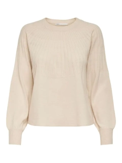 Пуловер ONLAMALIA L/S PULLOVER CC KNT 15219325 Pumice Stone ONLY L Бежевий 15219325PumiceStone