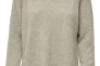 Пуловер ONLGABI LIFE L/S O-NECK PULLOVER CC KNT 15231424-Kalamata-Detail:W. MELANGE ONLY M Серый 15231424-Kalamata-Detail: Фото 4