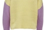 Пуловер ONLNICCI L/S BLOCK PULLOVER EX KNT 15257294-Rose Smoke-Detail:CROCUS PETAL/PASTEL YEL ONLY L 15257294-Rose Smoke-Detai Фото 5